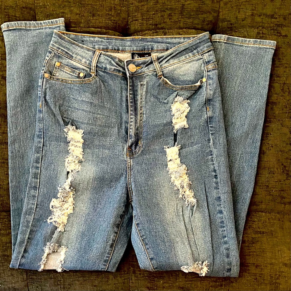 Super High Waisted Skinny Jeans BOB - Fashion Nova